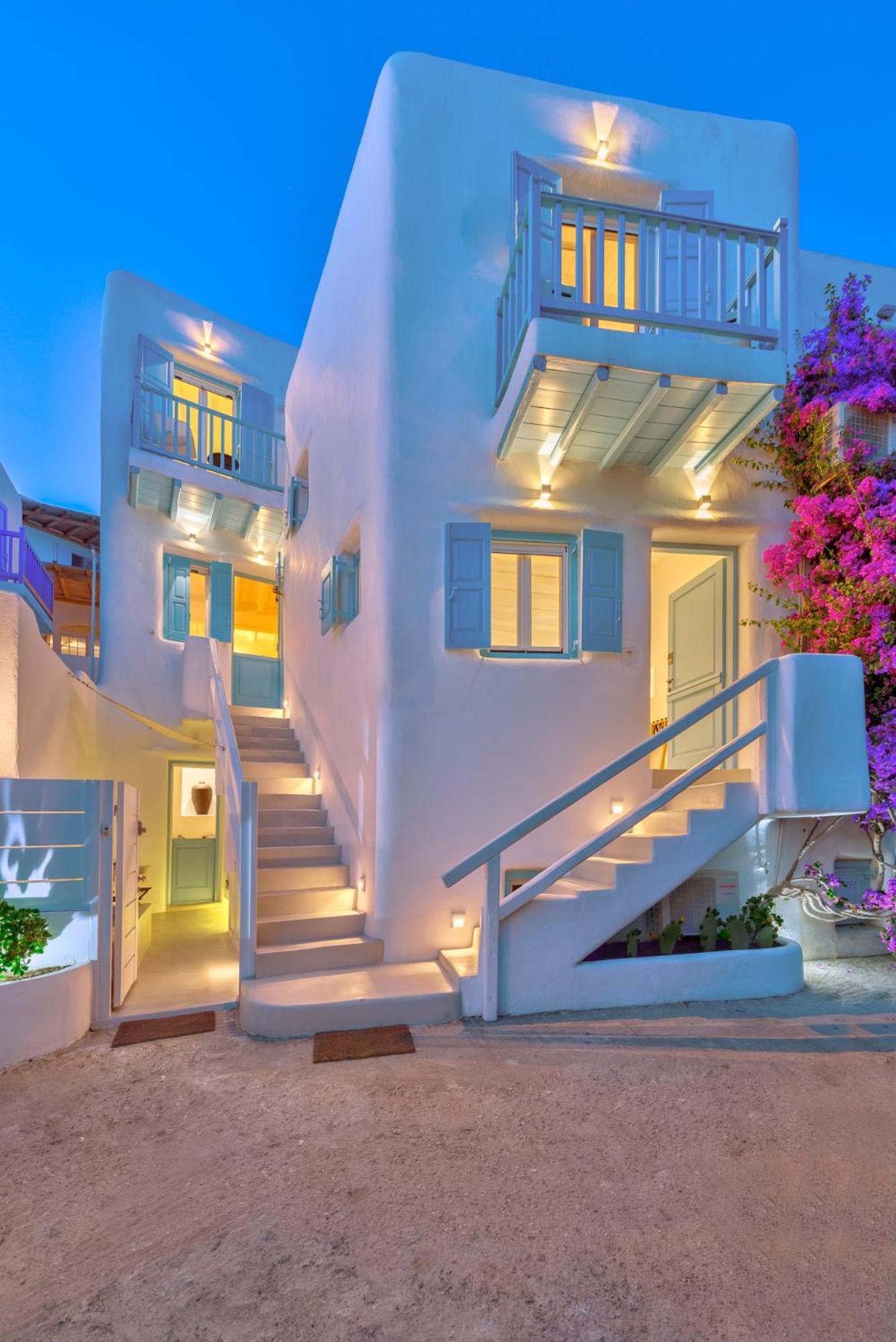 Mykonian Mews Luxury Suites Psarrou Extérieur photo