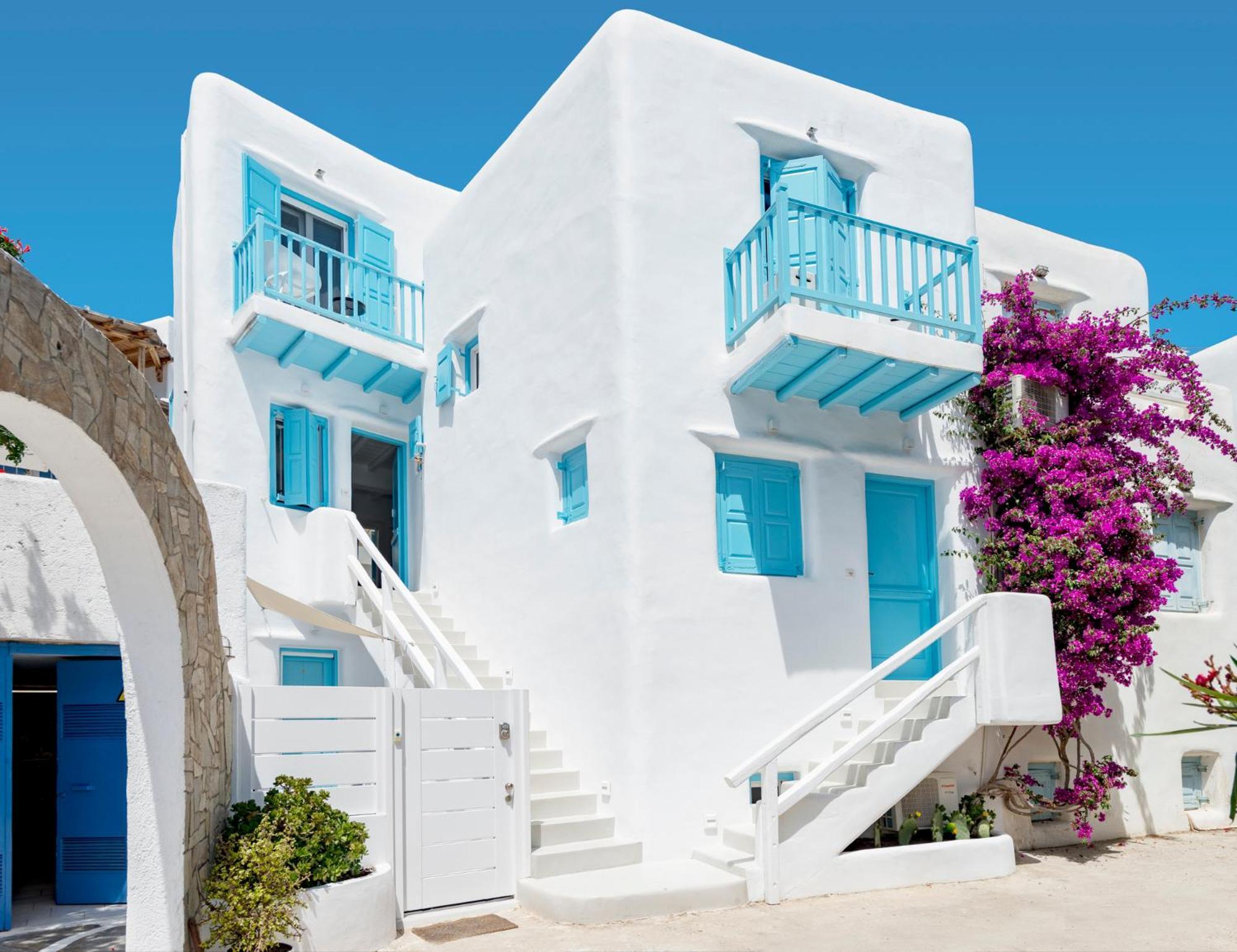 Mykonian Mews Luxury Suites Psarrou Extérieur photo