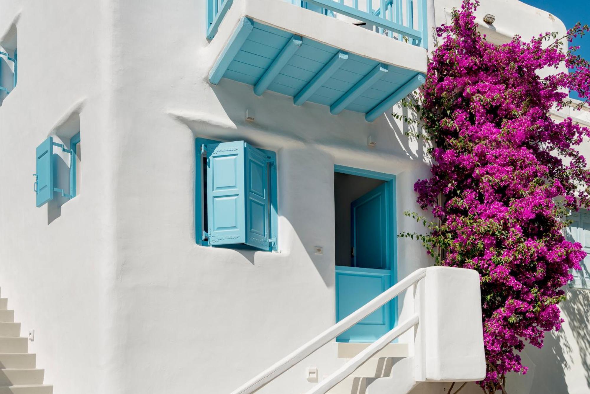 Mykonian Mews Luxury Suites Psarrou Extérieur photo